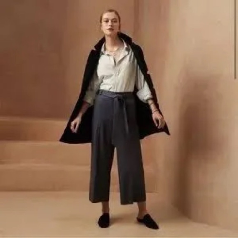 Banana Republic Rowan Wide-Leg Pants